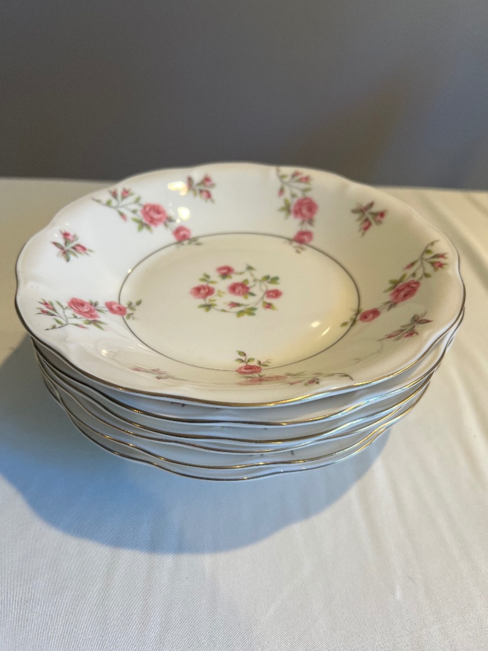 Vintage Theodore Haviland Delaware NY Coupe Soup Bowl 7 5/8"